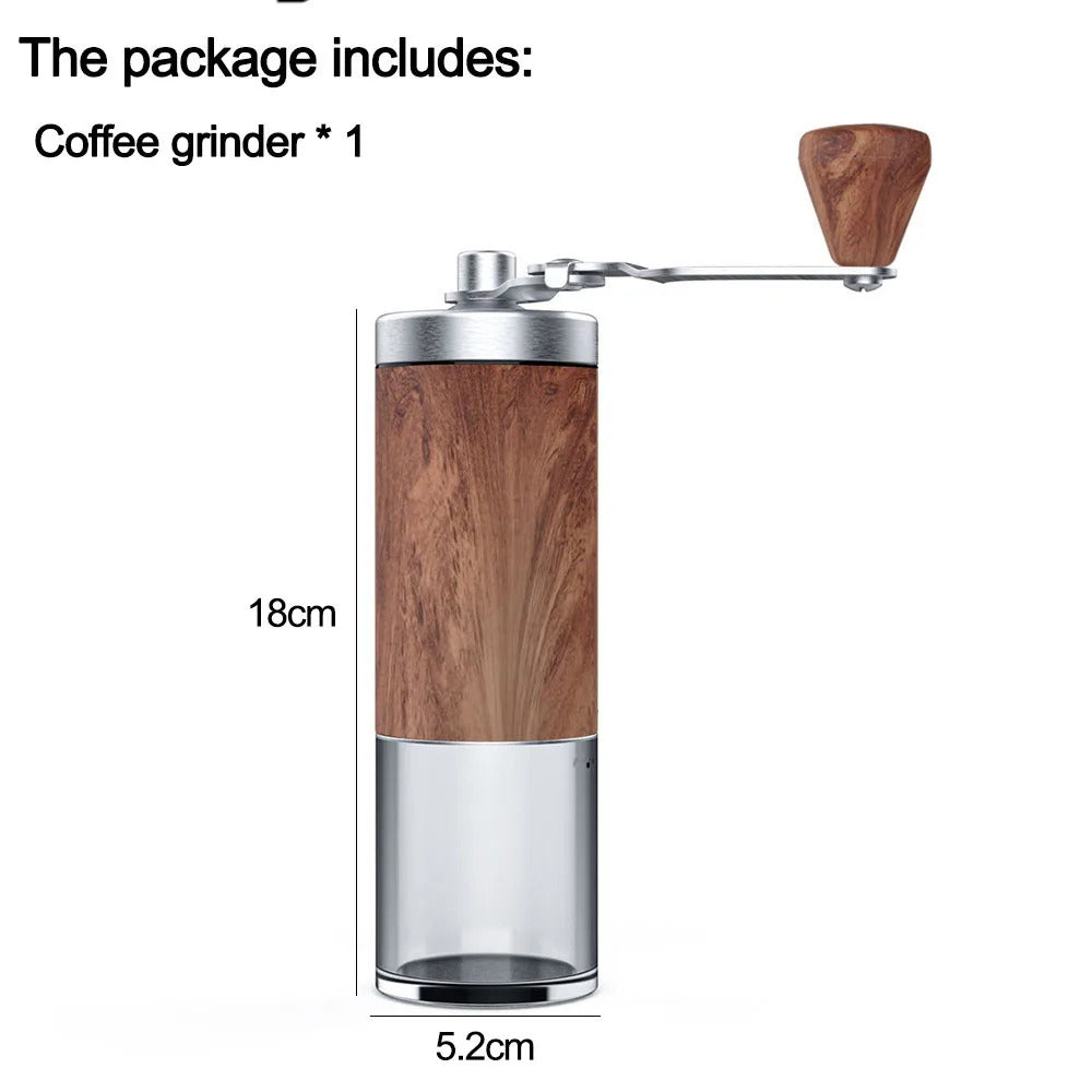 Stainless Steel Outdoor Hand Brewed Coffee Pot Set for Camping Leisure Hand Ground Coffee Tea Making Kit - Image 10