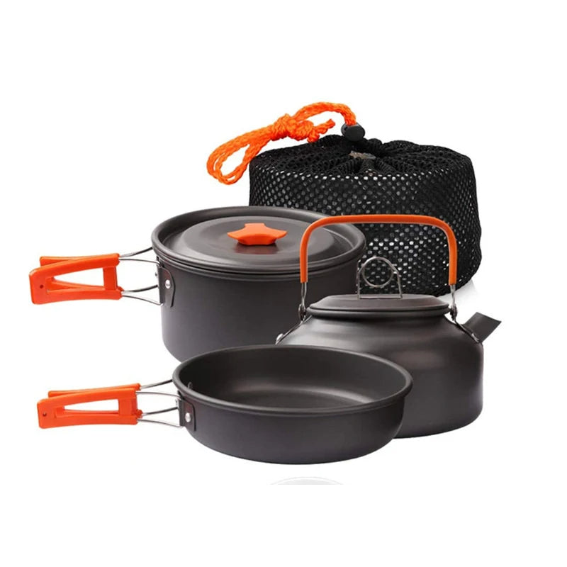 Picnic Utensils Set Camping Kitchen Tableware Set - Image 15